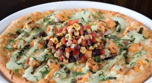 Chipotle Chicken and Corn Salsa Pizza